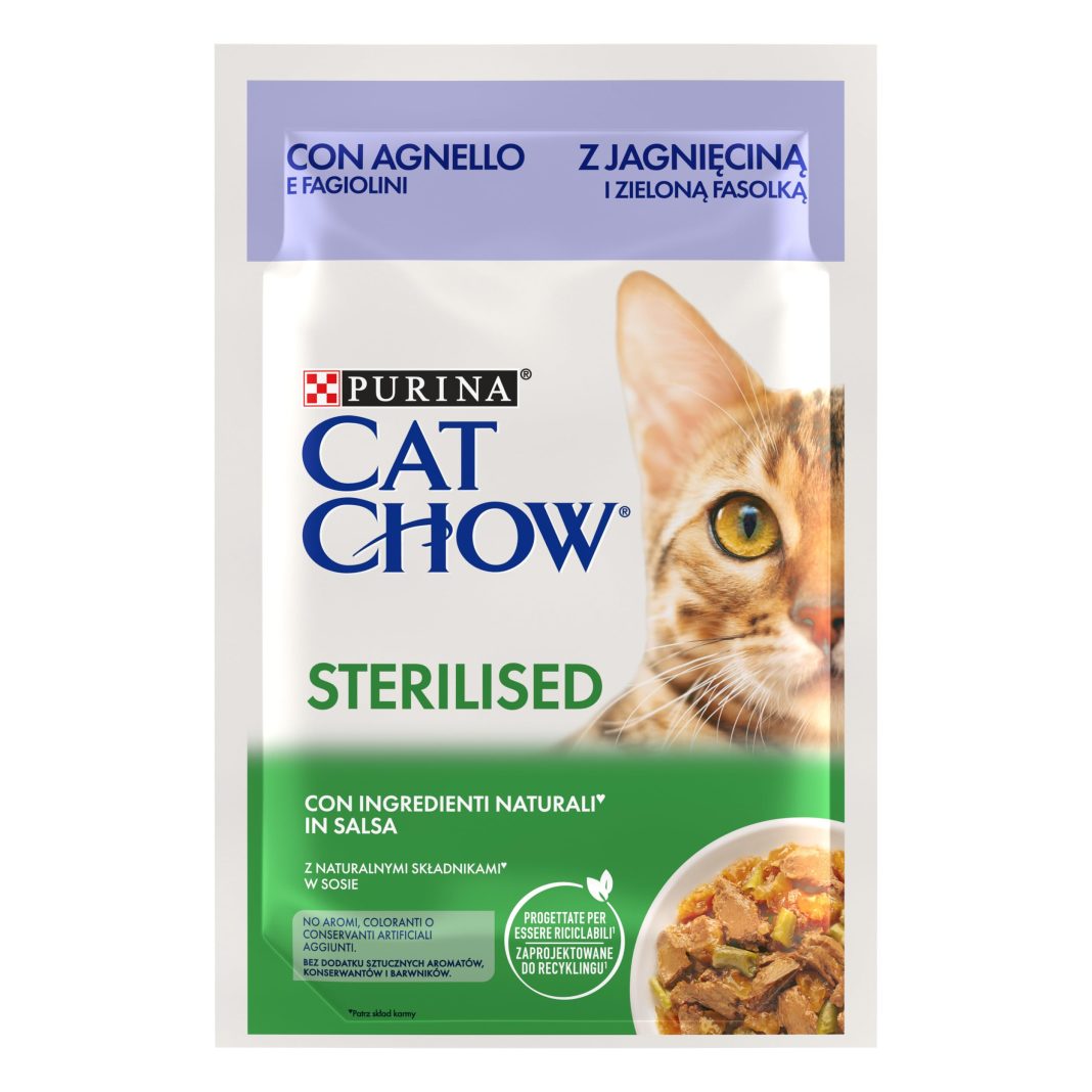 Purina Cat Chow Kuzu Etli Kısırlaştırılmış Yaş Kedi Maması 85gr – MaviKutu