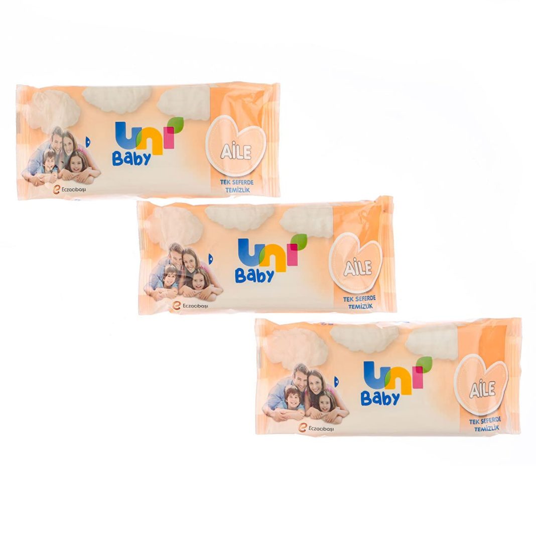 Uni Baby Aile Islak Mendil 3×52 156 Yaprak – MaviKutu
