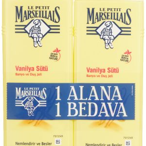 Le Petit Marseillais Vanilya Sütü Duş Jeli (2 x 400 ml) – MaviKutu