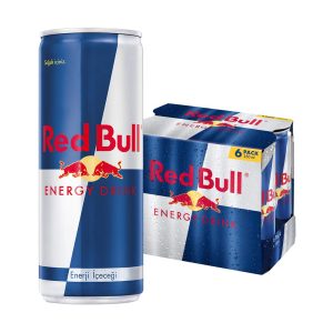 Red Bull Enerji İçeceği 250 ml (1 Paket, 250 ml x 6 Adet) – MaviKutu