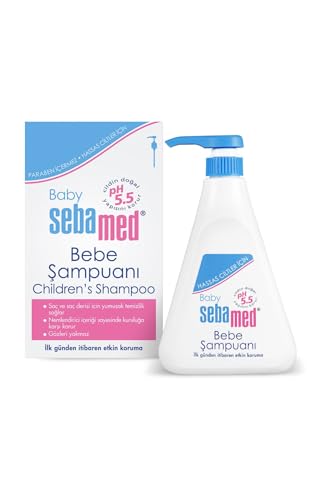 Sebamed Baby pH 5.5 Göz Yakmayan Formül Nemlendirici Etkili Papatya Özütlü Bebek Şampuanı 500 ml – MaviKutu