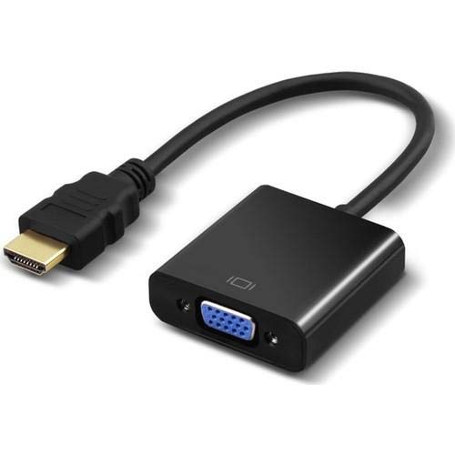 Alfais 4487 HDMI To Vga Monitör Tv Çevirici Dönüştürücü Kablosu, USB – VGA Adaptörler – MaviKutu