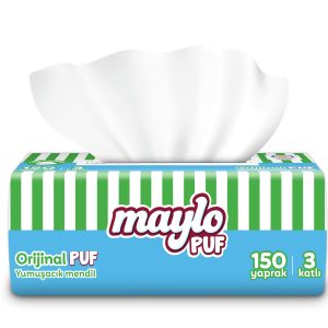 Maylo Puf Mendil 150'li – MaviKutu