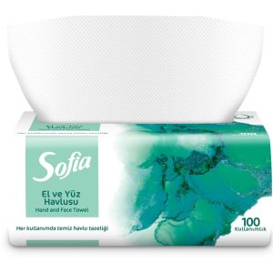 Sofia El ve Yüz Havlusu 100'lü – MaviKutu