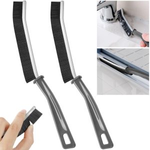 Vicloon Boşluk Temizleme Fırçası, 2 Adet Sert Kıllı Köşe Temizleme Fırçası Paketi, Mutfak, Banyo, Boşluklar, Köşeler, Küçük Alanlar için Çok İşlevli Derz Temizleme Fırçası – MaviKutu