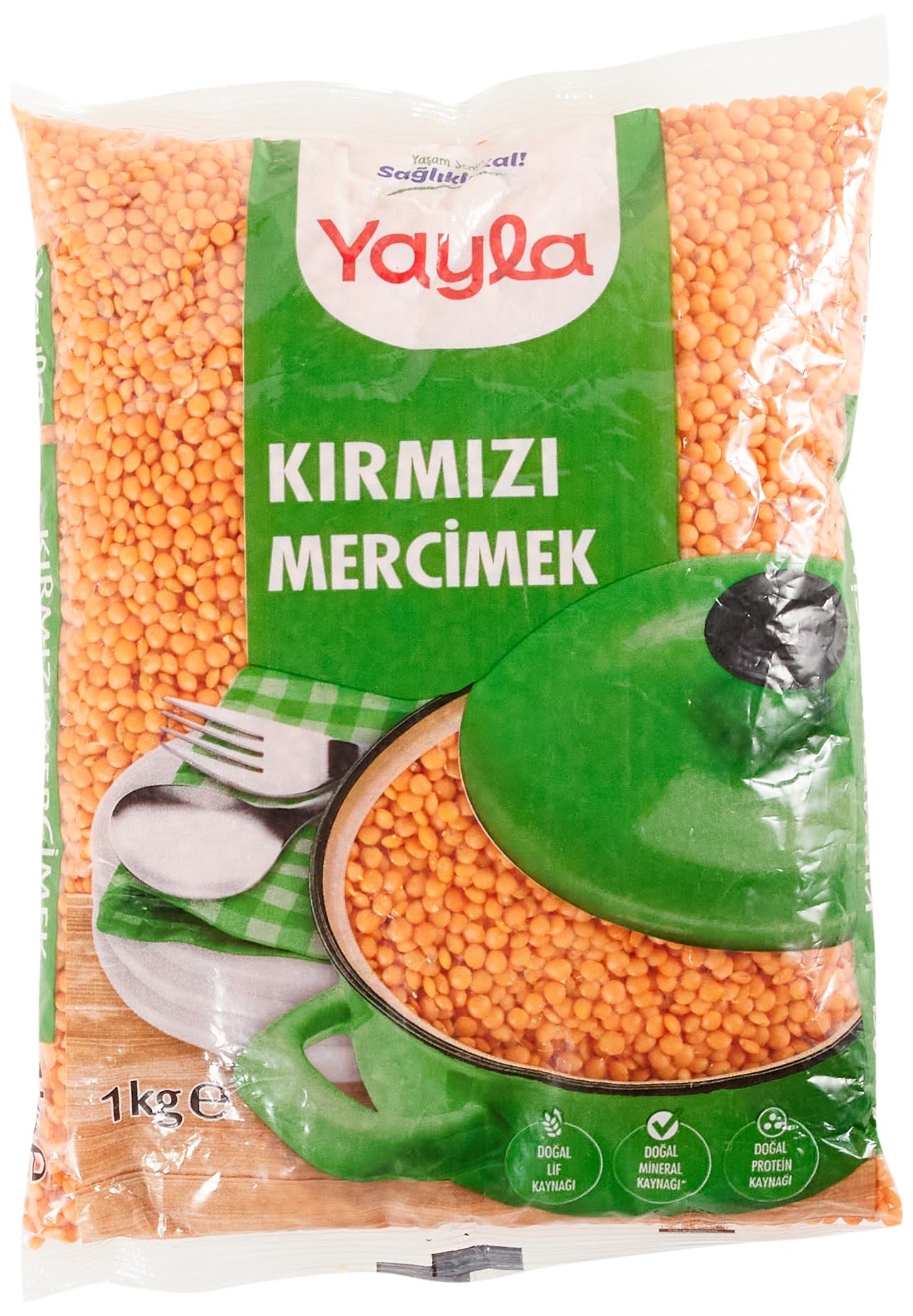 yayla Kırmızı Mercimek, 1 kg – MaviKutu
