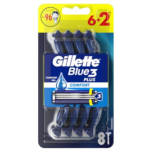 Gillette Blue3 Comfort Kullan At Erkek Tıraş Bıçağı 8 Adet – MaviKutu
