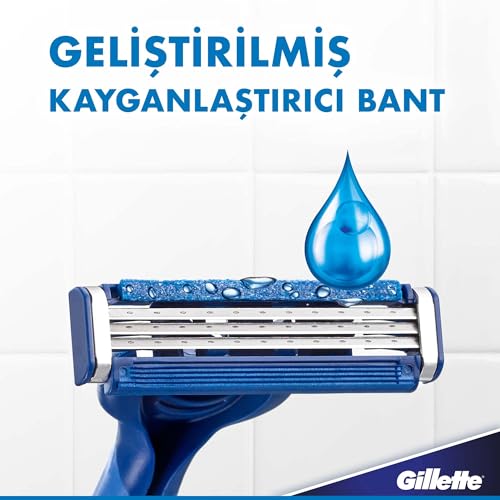 Gillette Blue3 Comfort Kullan At Erkek Tıraş Bıçağı 8 Adet – MaviKutu