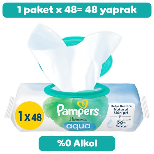 Prima Islak Havlu Mendil Aqua Pure 48 Yaprak Tekli Paket – MaviKutu
