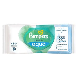 Prima Islak Havlu Mendil Aqua Pure 48 Yaprak Tekli Paket – MaviKutu