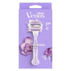 Gillette Venus Comfortglide Breeze Kadın Tıraş Makinesi + Yedek Tıraş Bıçağı 2'li – MaviKutu