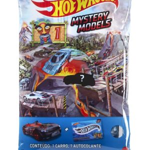 Hot Wheels oyuncak araba, içinden nadir veya çok nadir araç çıkabilen opak sürpriz paket içinde 1:64 ölçekli oyuncak araba ve çıkartma, karışık paket (Stiller çeşitlilik gösterebilir), Y8127 – MaviKutu
