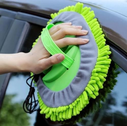 Mayaglory Alüminyum Gövdeli Teleskopik Araç Yıkama Mopu Uzayabilir Saplı Mikrofiber Mop, Yedek Bezli, Çıkarılabilir Başlık, Araba Fırçası ,Oto Fırça , Çizmez Kırılmaz (Araba Yıkama Fırcası (OtoMop)) – MaviKutu