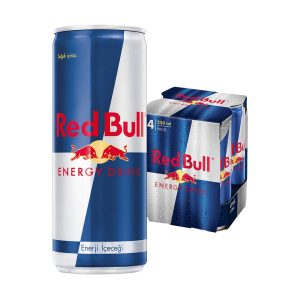 Red Bull Enerji İçeceği, 250 ml (4'lü Paket, 4×250 ml) Orijinal – MaviKutu