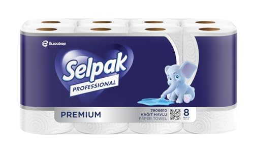Selpak Professional Premium Havlu Kağıt, 8 Rulo – MaviKutu