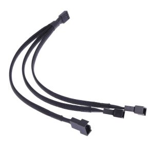 Alfais 4303 Fan Çoklayıcı Y PWM Kablosu 4 pin Switch 3 pin 3 Port – MaviKutu