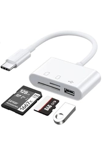 Alfais 5232 Usb Type C To Sd Microsd Tf Kart Okuyucu Usb 3in1 Çevirici Dönüştürücü Adaptör – MaviKutu