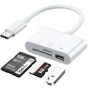Alfais 5232 Usb Type C To Sd Microsd Tf Kart Okuyucu Usb 3in1 Çevirici Dönüştürücü Adaptör – MaviKutu