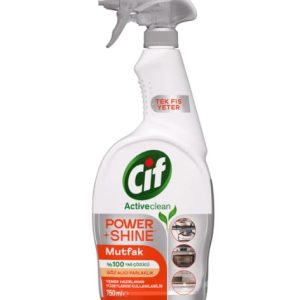 Cif Power Shine Cleanboost Sprey Temizleyici Mutfak İçin Temizleyici ve Yağ Çözücü 750 ML – MaviKutu