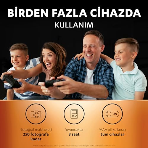 Duracell Şarj Edilebilir AAA Ince Kalem Pil (2'Li Paket) 750 Mah Nimh, 1000 Sarj Döngüsü, Önceden Sarj Edilmiştir – MaviKutu
