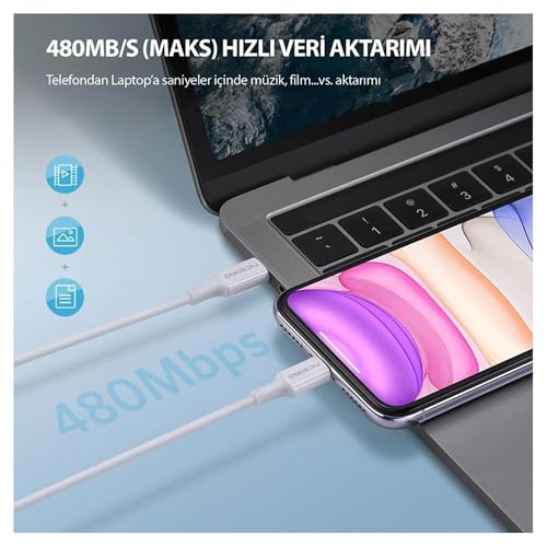 NPO Hızlı Şarj ve Data Kablosu (TYPE-C to TYPE-C, 45W, 200cm) – MaviKutu