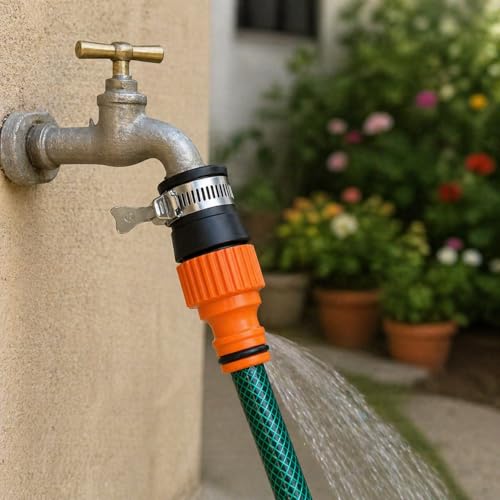 Orret Home Musluk Ucu Hortum Aparatı Kelepçeli Musluk Adaptörü Evrensel Uyumlu Hızlı Bağlantı Bahçe Hortum Bağlantı Aparatı Sızdırmaz Musluk Başlığı – MaviKutu