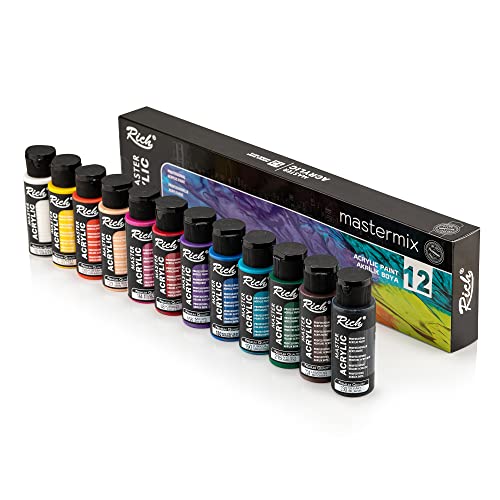 Rich 12'Li 60 Cc Master-Mix Akrilik Set – MaviKutu